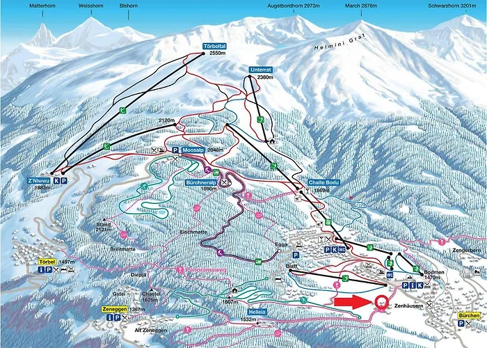 Bergmann Nyaraló Bürchen